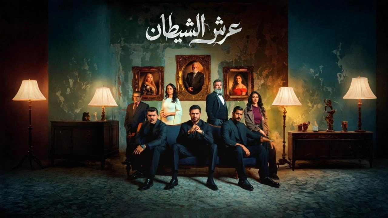 مسلسل عرش الشيطان حلقة 28 HD