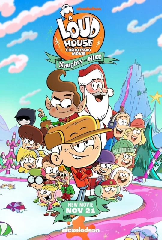 فيلم A Loud House Christmas Movie Naughty or Nice 2025 مدبلج HD